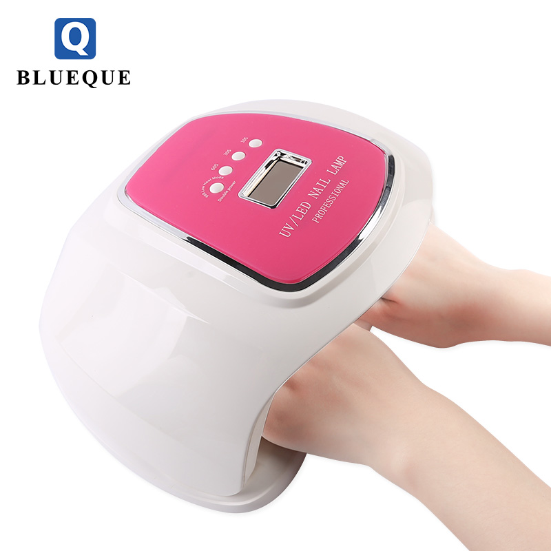 blueque electric automatic nail polish dryer 72w led uv nail lamp