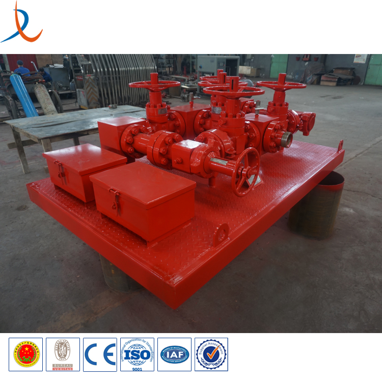 API 6A kill choke manifold / hydraulic choke manifold for well control