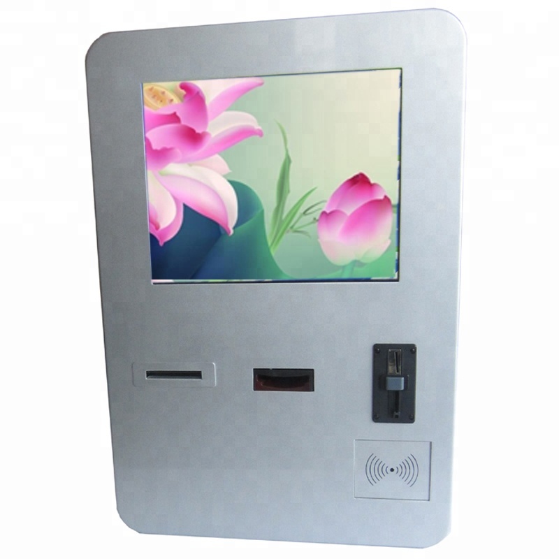 Digital self pay self service all-in-one coin payment kiosk cabinet on sale