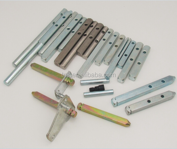 GI G.I. SS SS304 гальванизированное лезвие заслонки квадратное SQ 12*12 10*10 Круглый 12 12,5 12,7 1/2 "лезвие шпинделя ось вала