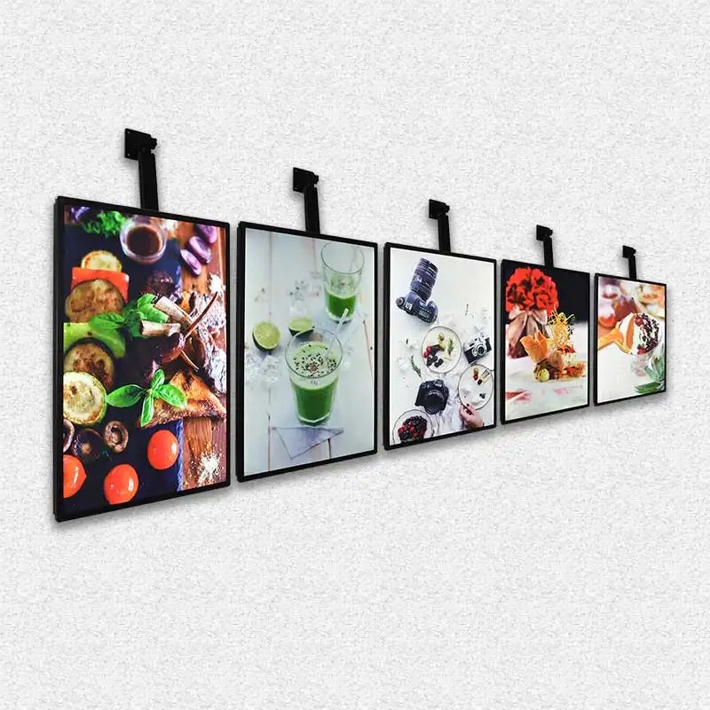 Led light box display advertising light boxes cafe menu board display lightbox menu
