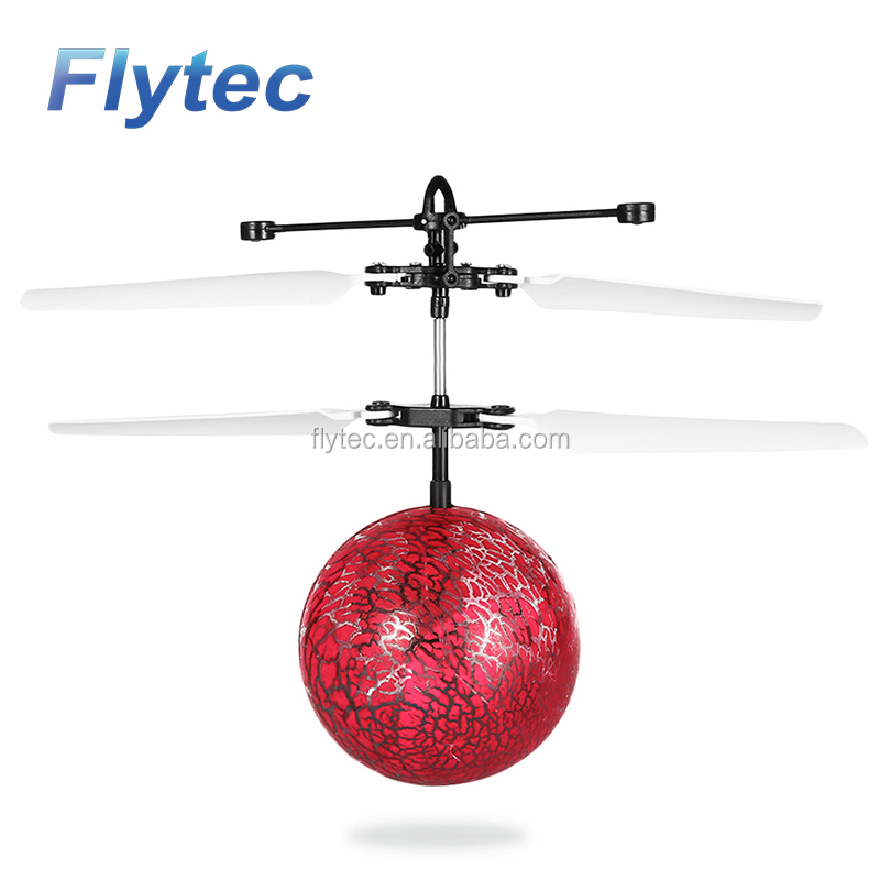 Лидер продаж, Flytec TY935, Красный Инфракрасный датчик, летающий шар, встроенный сияющий светодиодный светильник, ручной контроль, Дрон, Радиоуправляемый шар-вертолет, 2019
