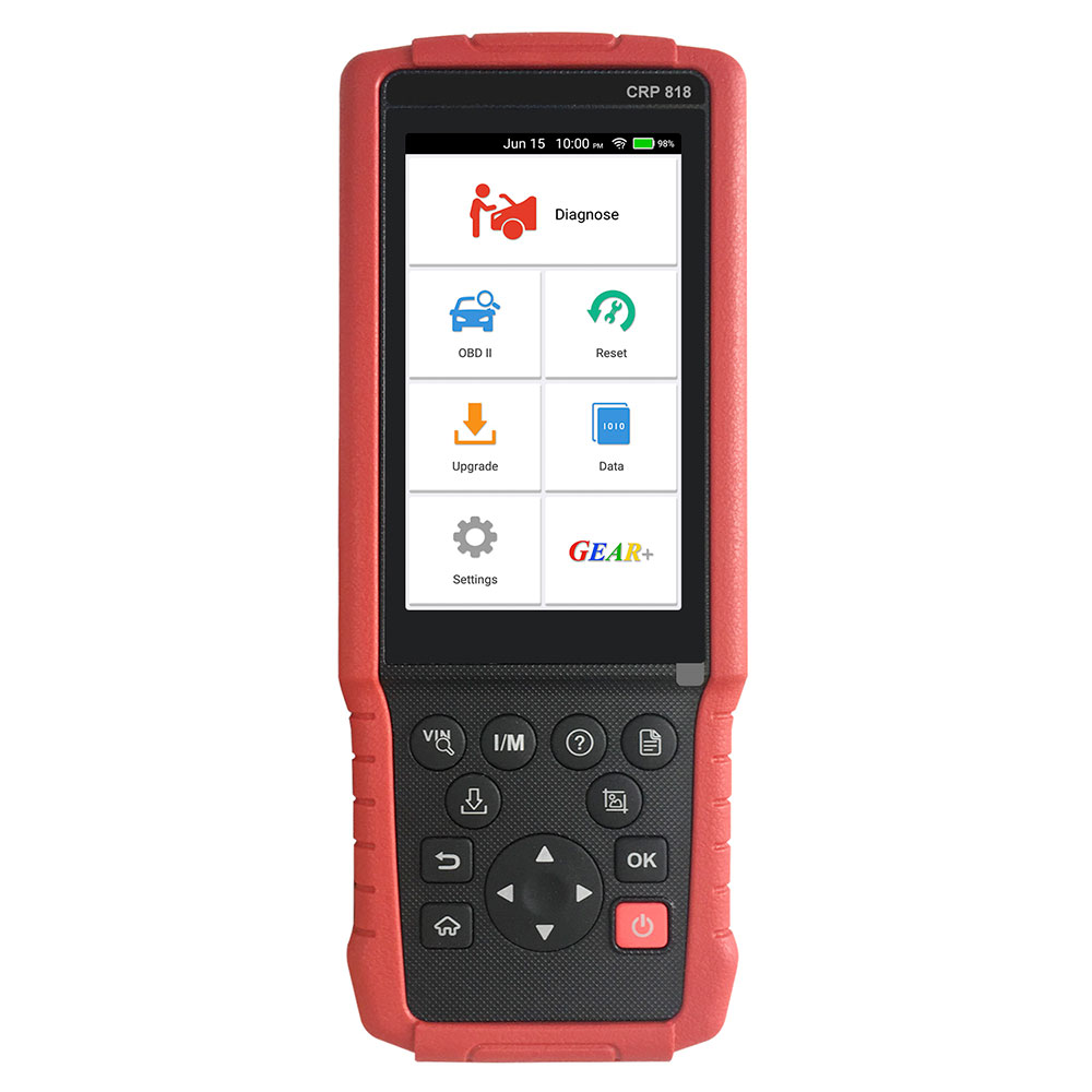 Новая Launch X431 полная система OBD2 сканер Авто диагностический инструмент X431 CRP818 crp 818 для европейской модели 2019