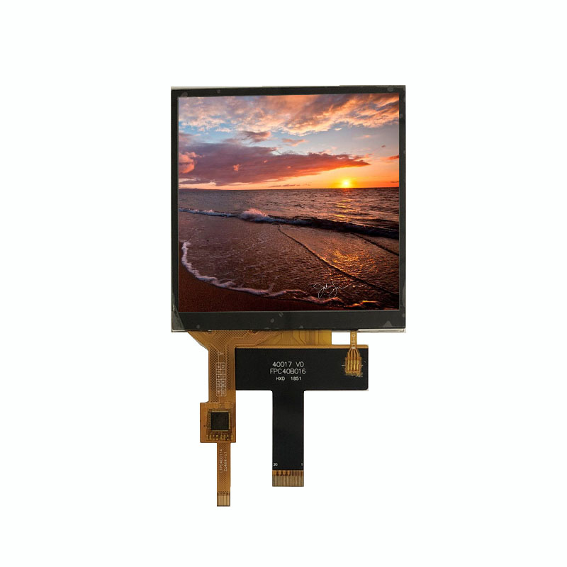 4,0 дюймовый, 480*480,ST7701S miюрит интерфейс, квадратный TFT Полный угол обзора, высокая яркость IPS LCD с емкостной сенсорной панелью