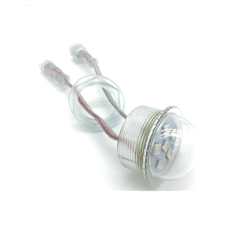 Светодиодный пиксельный шар UCS1903/SM16716 диаметром 35 мм, 6 шт. SMD 5050 RGB, 12 В постоянного тока, 1,44 Вт, Светодиодный точечный светильник
