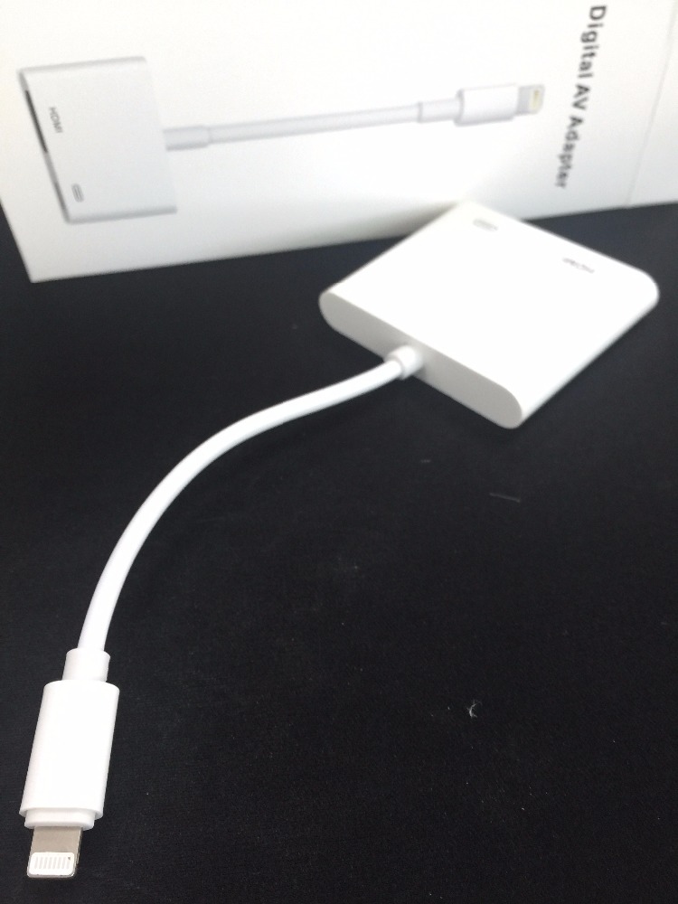 Высокое качество 8 Pin цифровой av-адаптер Lightning для Mac Book