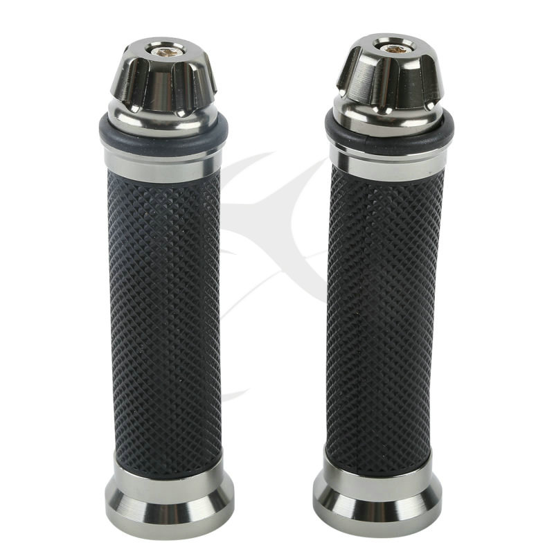 TCMT XL-298-TI Aluminum 7/8" Handle Bar Hand Grips For Suzuki 650 1200 600 600 F 750 F