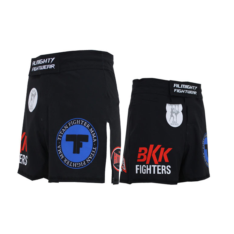 Короткие тренировочные шорты mma с пользовательским логотипом и дизайном