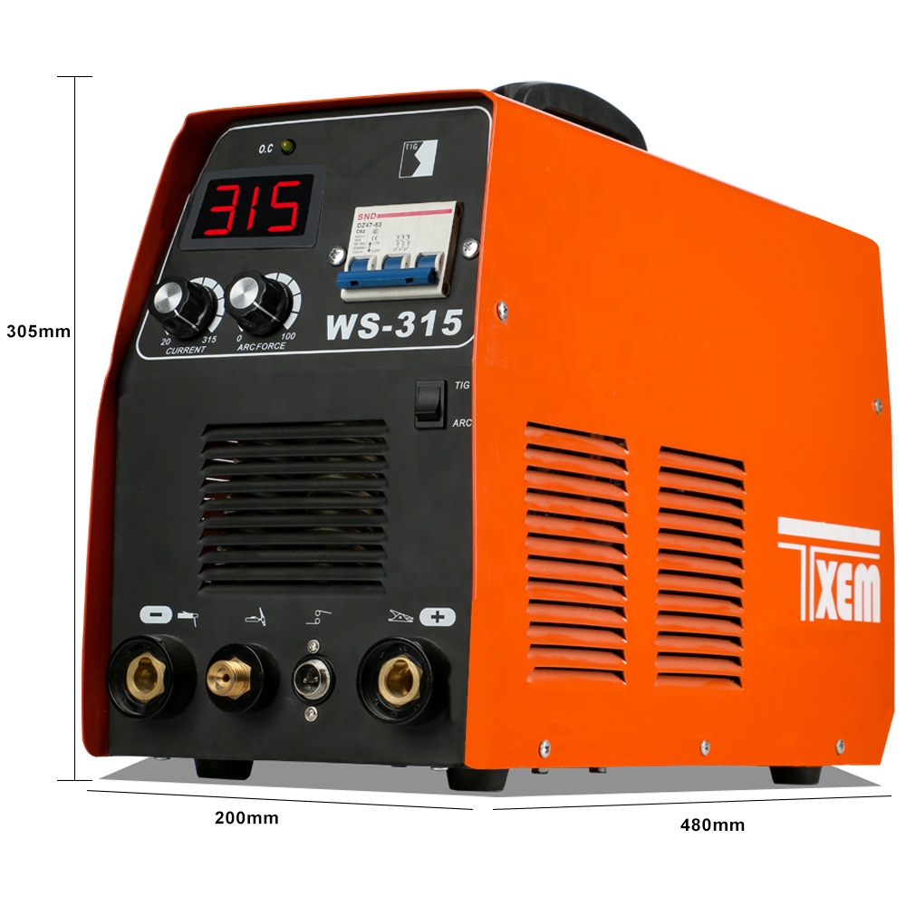 Tig сварщик дуги сварщиков WS-315A Tig сварки Цена MOSFET Аргон дуговой сварочный аппарат