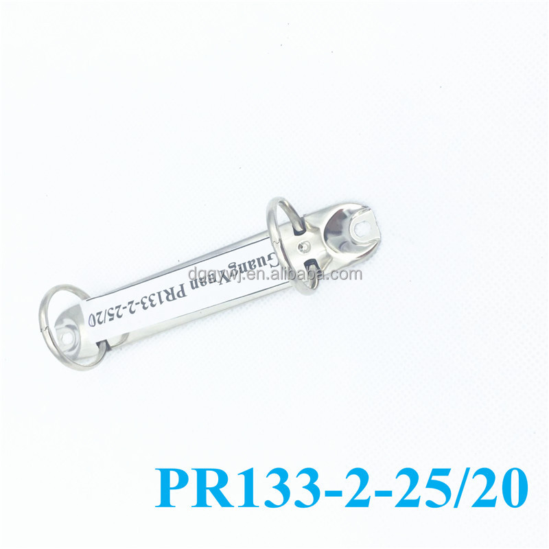 Metal R shape 2 ring binder mechanism/metal clip