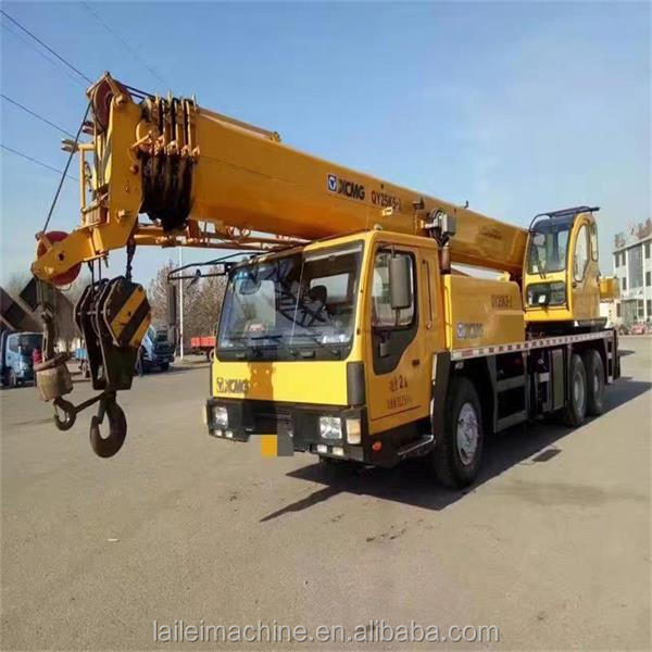 Горячая Распродажа, Лучшая цена, Китайская марка QY25K5-1 25 тонн, б/у Грузовой кран, хорошее состояние в Шанхае, распродажа