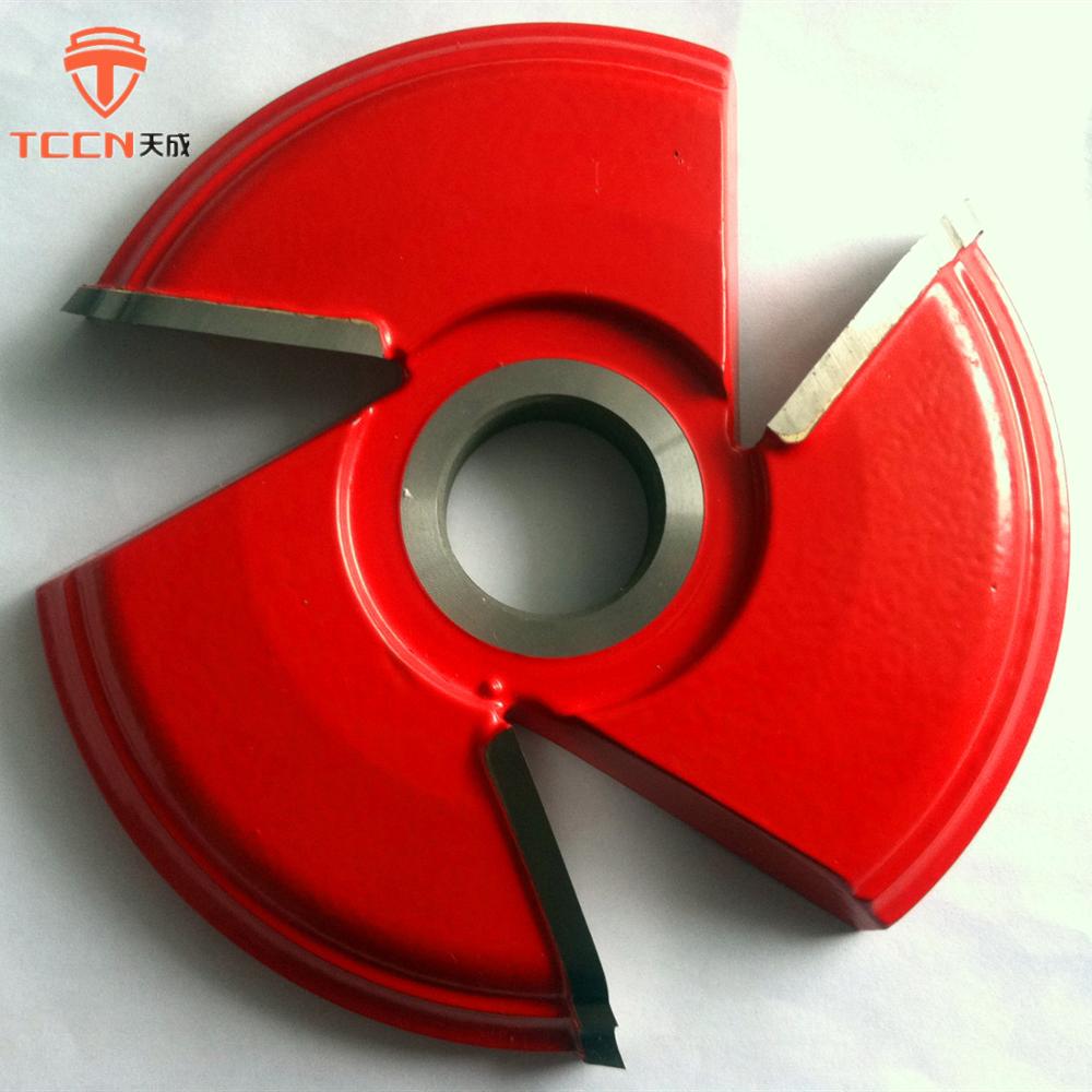 3 Wing TCT Carbide Tipped Panel Raising Door Frame Cutter Head