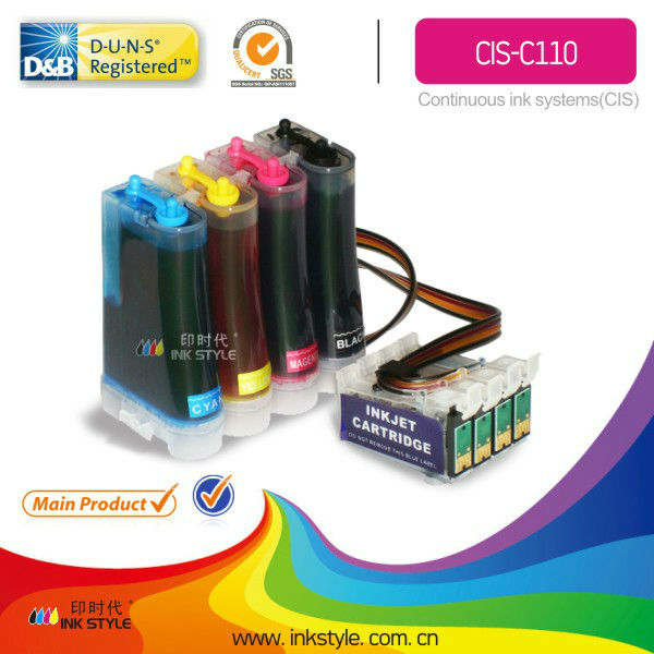 INKSTYLE новый снпч для epson stylus t1110 C110 T1100 2013 г.(Системы непрерывной подачи чернил)
