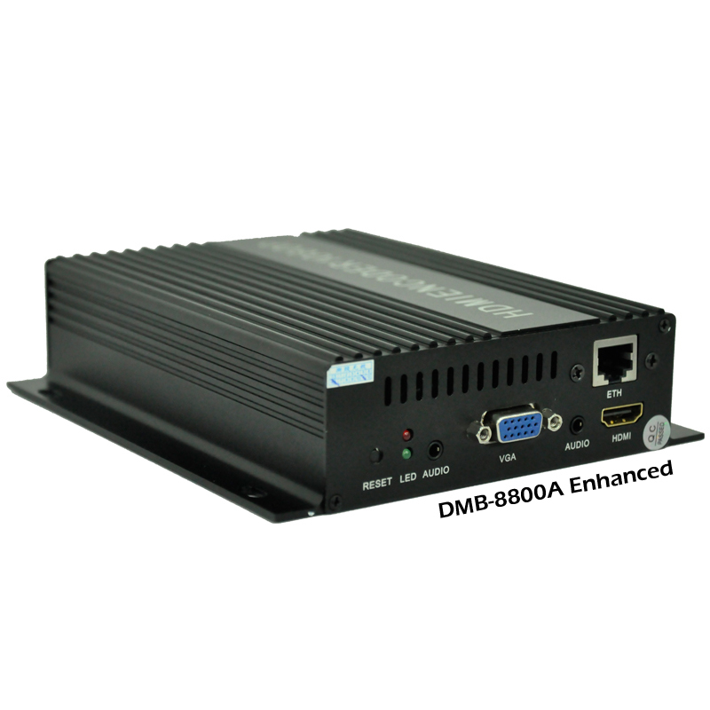DIGICAST Full HD MI 1080P SD CVBS VGA YPbPr к IP-кодировщику потокового сервера RTMP H264 HD MI кодировщик