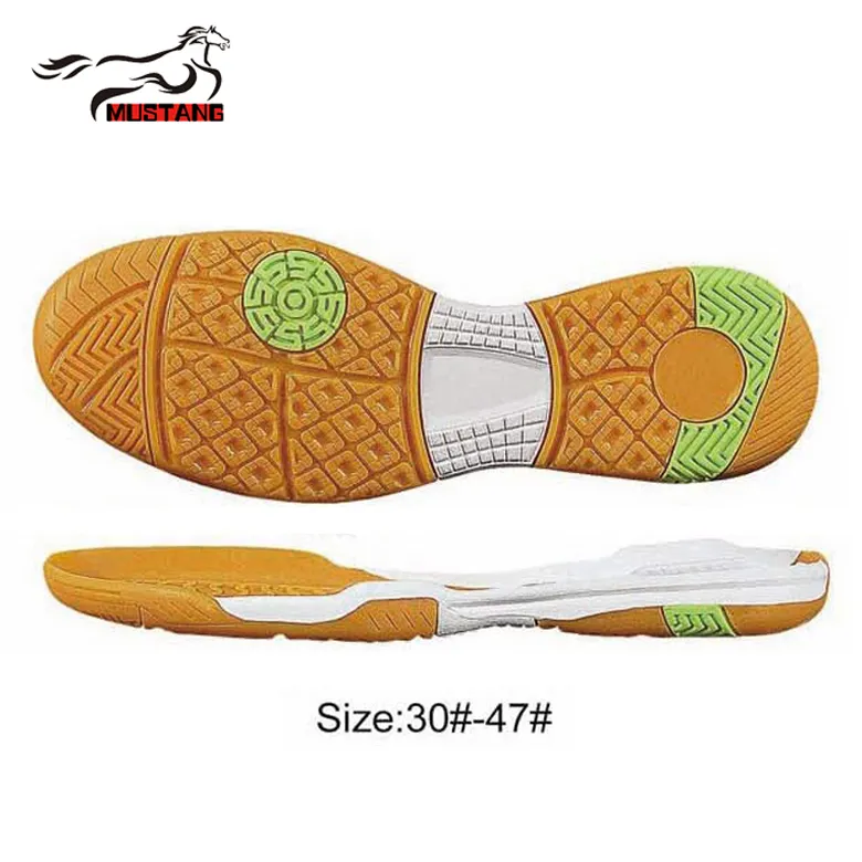 Mustang attractive and durable tpr outsole football shoe sole