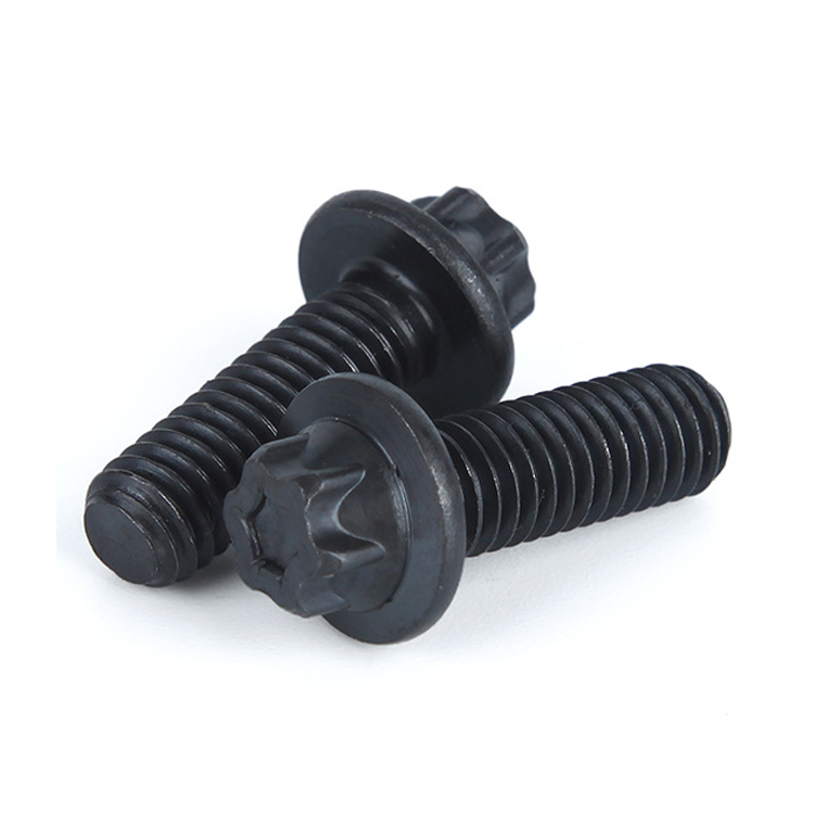 DIN34801 hexabular болты стали Wabbler фланец винт M2