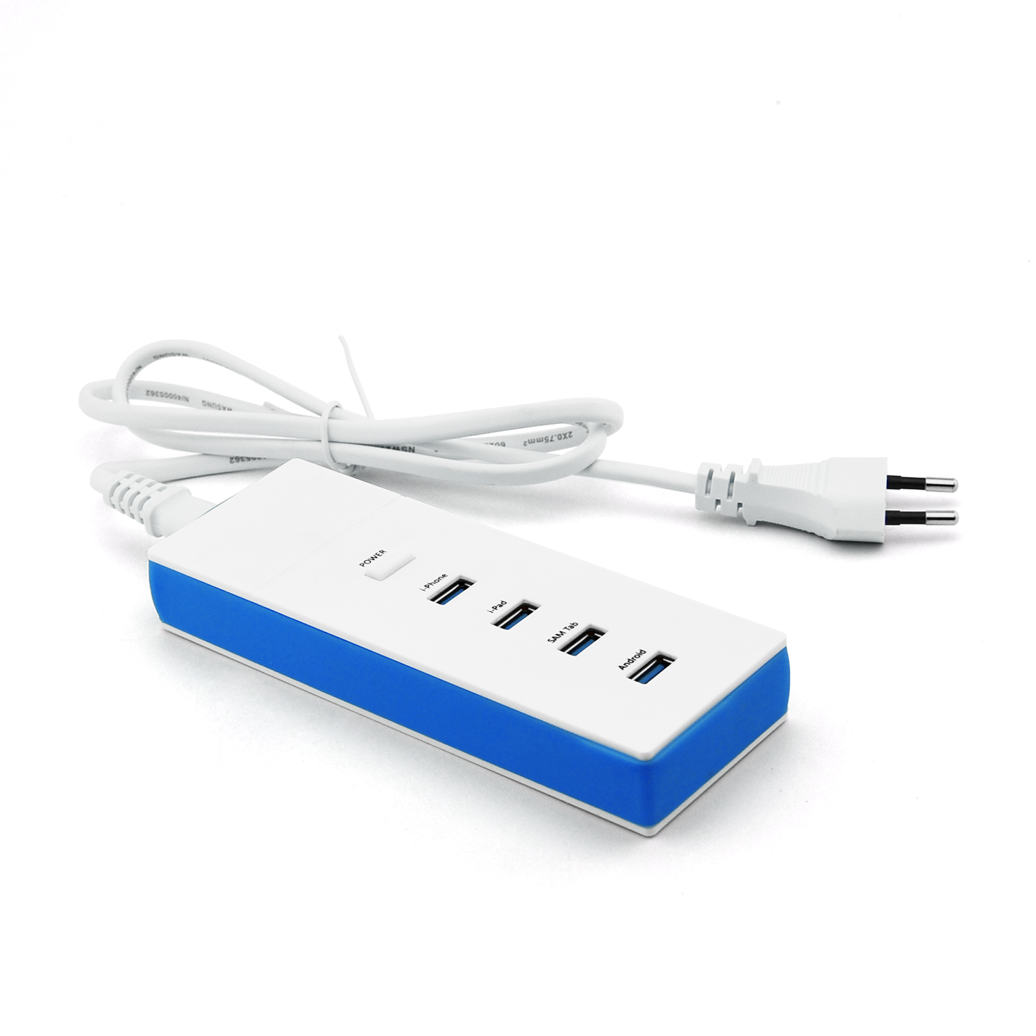 Leishen SP-880 AC-DC Удлинительное зарядное устройство с 4 портами USB