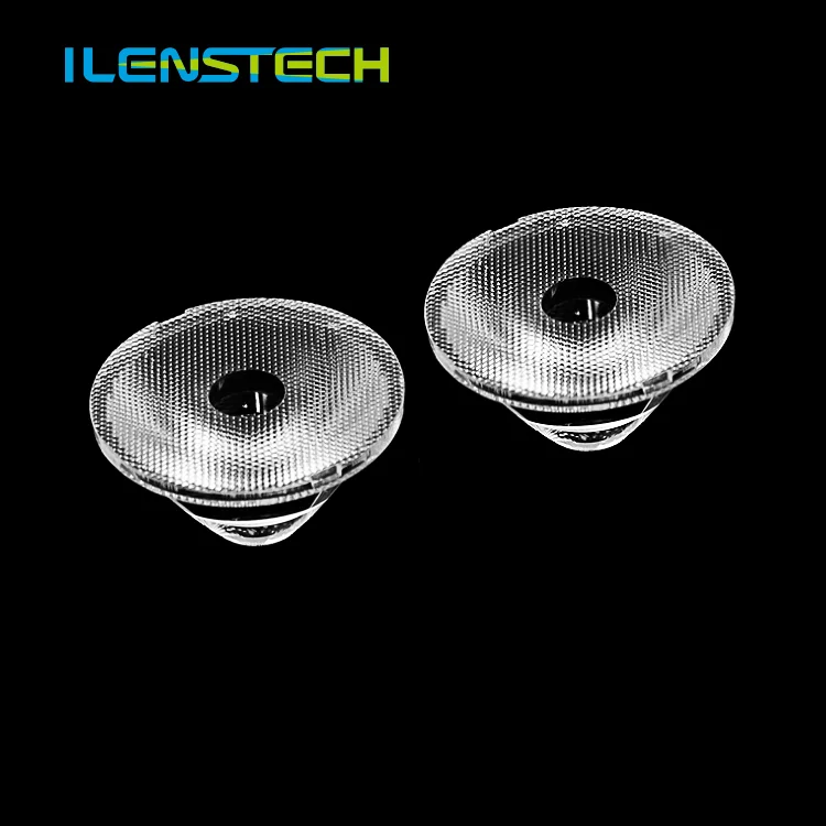 35x17.8mm led single lens 24 degree rgb led lens