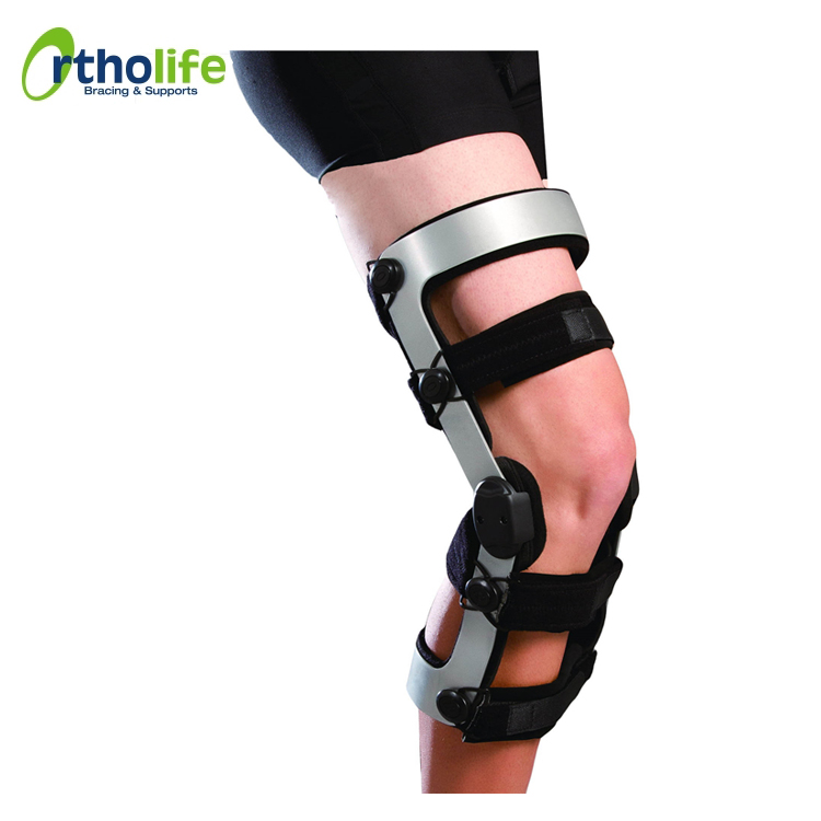 OL-KN034 Angle Adjustable ROM Walker Stabilization Hinged ACL Knee Brace