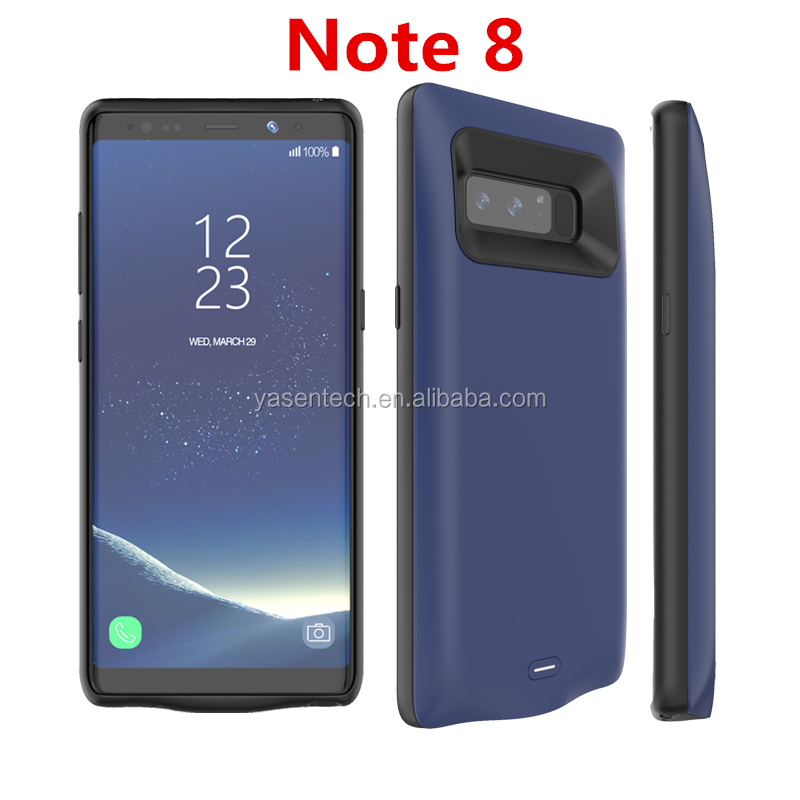7000mh Аккумулятор Чехол для Samsung Note 8