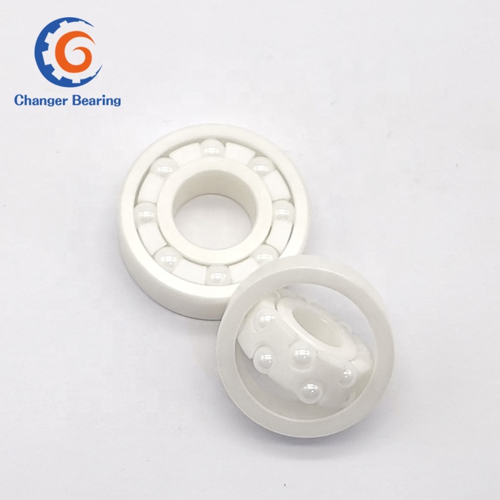 Полный ZR02 PTFE клетка высокоскоростные керамические подшипники самоустанавливающимся шарикоподшипником 6200