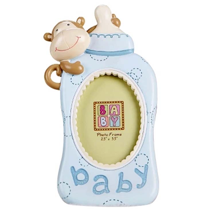 Cartoon milk bottle design photo frame picture baby gifts