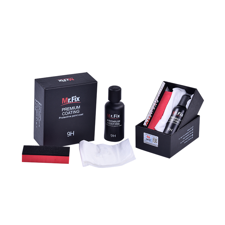 Черная бутылка экологически чистый mr Fix Pro Nano 9H керамическое покрытие Япония для автомобиля