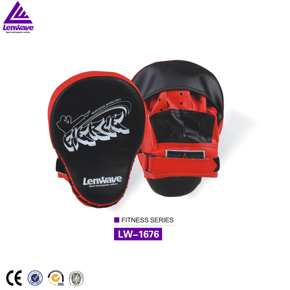 Lenwave PU leather foot цель удара для тренировок по боксу/каратэ/Муай Тай arc hand target
