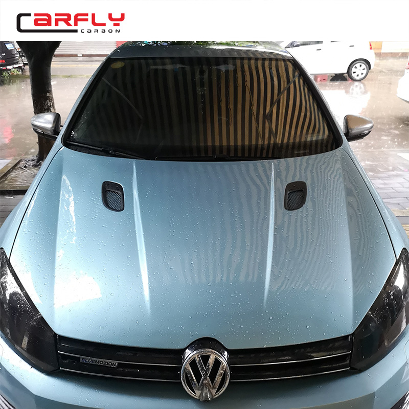 Крышка двигателя для Golf 7 MK7, крышка из углеродного волокна