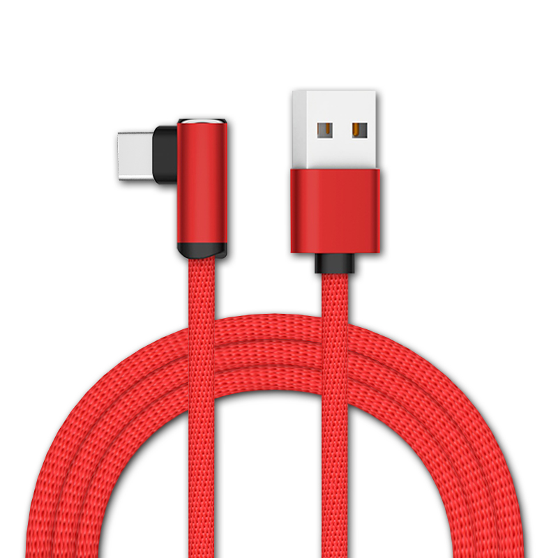 USB кабель для передачи данных 90 градусов usb c кабель Правый ангел локоть Быстрая зарядка usb c кабель для передачи данных для мобильного телефона