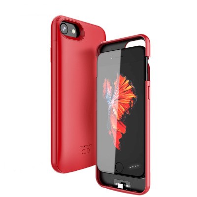 Чехол для внешнего аккумулятора для iPhone 6, 7, 8, 4000 мА/ч, высокая емкость, портативное зарядное устройство, чехол для внешнего аккумулятора, чехол для iPhone XS MAX, XR X