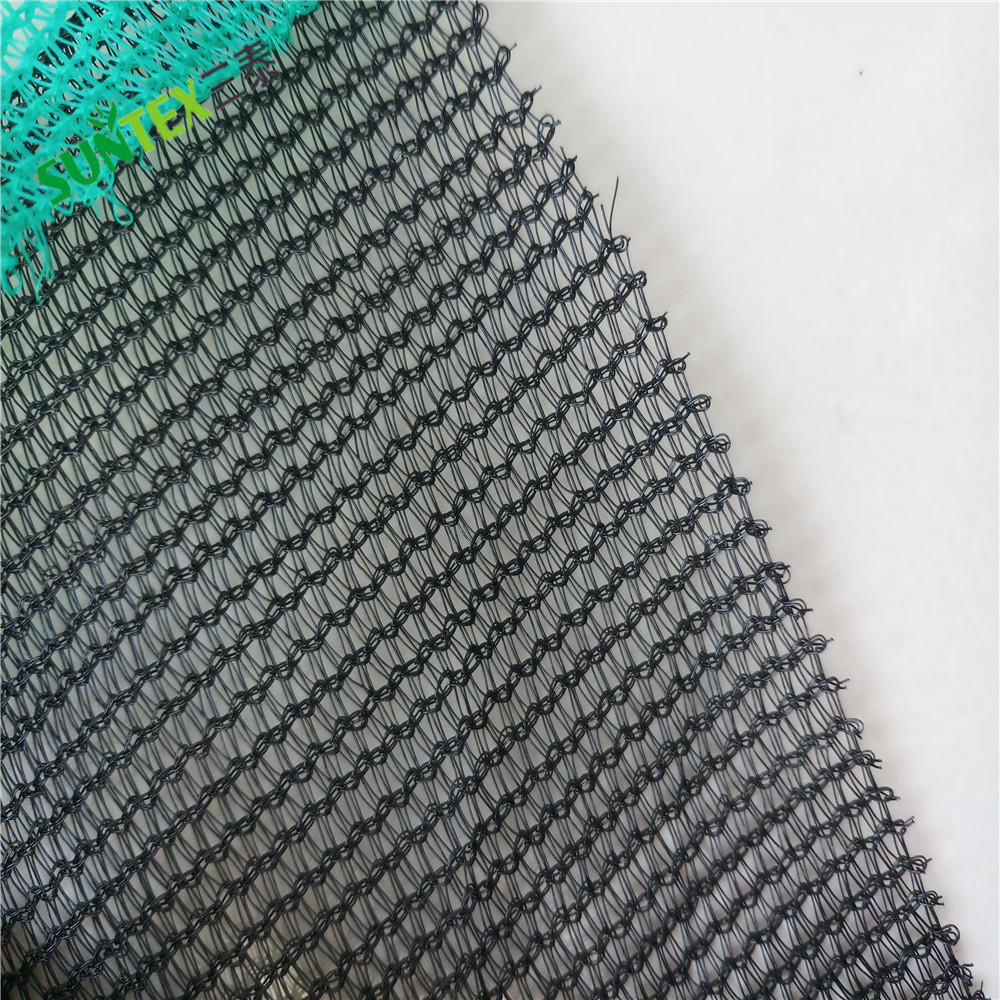 80% черная hdpe теневая сетка для сельскохозяйственной теплицы в Малайзии, 100gsm пластиковая моно Солнцезащитная ткань для затенения 12 м * 65 м