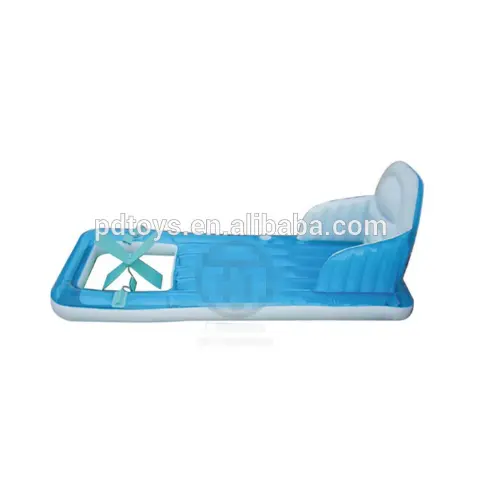EN71 6P PVC water paddle inflatable float chair