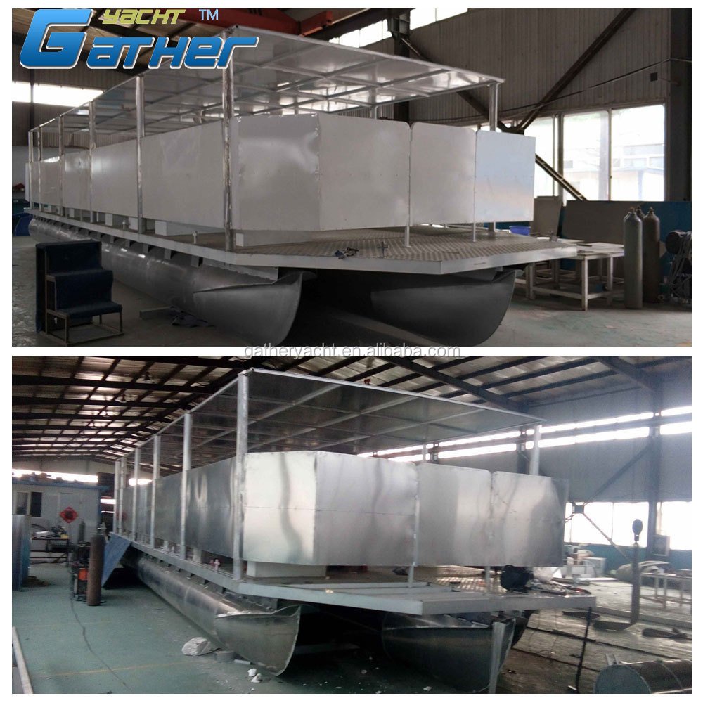 Gather Sport М 14 m алюминиевая понтонная лодка для продажи