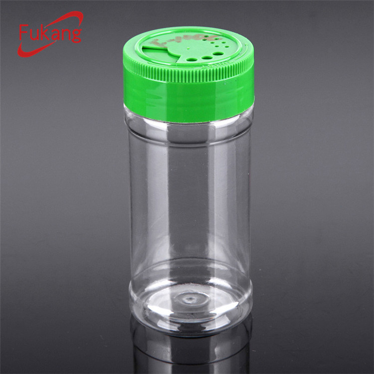 3.5 oz Plastic Spice Bottle for Sea Salt, Seasoning Blends Bottles