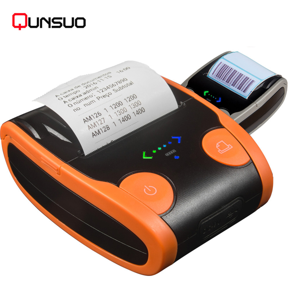QS5806 bluetooth Pos 58 термальный принтер для android/IOS
