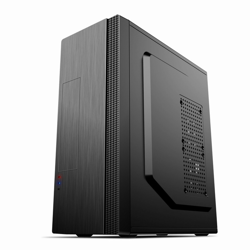 Мини ПК чехол для корпуса компьютера SK-M1 блок питания ATX чехол