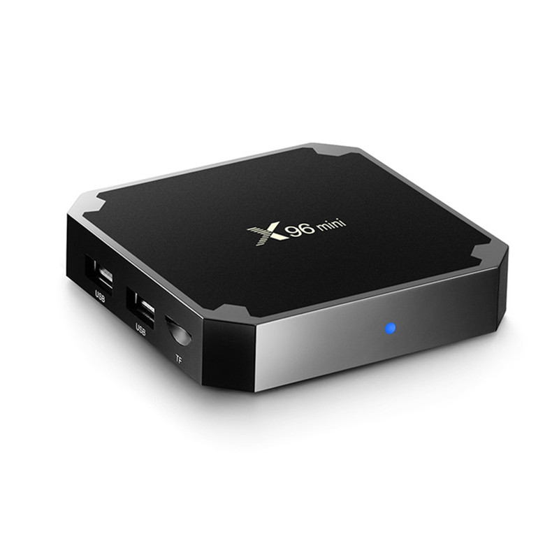 Популярная новинка X96 mini Android 6,0 2 Гб ОЗУ 16 Гб ПЗУ S905w Android 7,1 Смарт ТВ-бокс X96 mini WIFI 4K ТВ-бокс