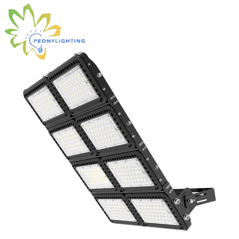 high mast pole sports stadium led flood light 1000W with 5 years warranty