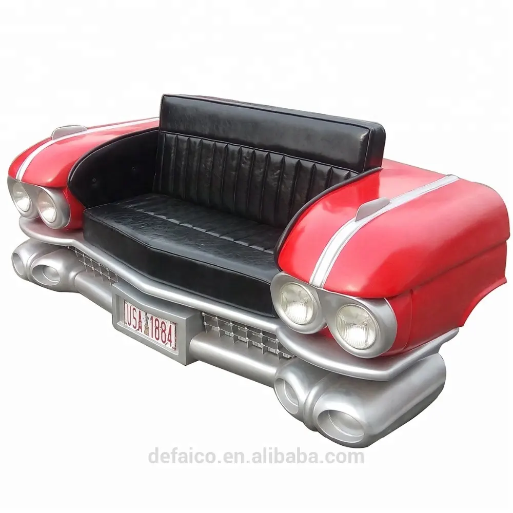 '57 RETRO CAR FRONT END COUCH Decorate In Living Room Restaurant Wall