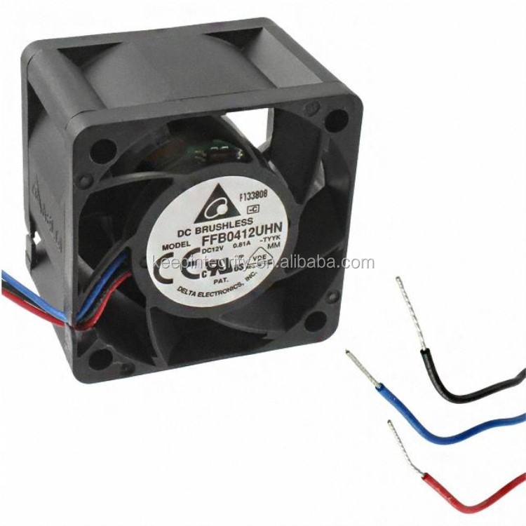 4028 12V 0.81A PWM Интеллектуальный скоростной контролируемый высокообъемный охлаждающий вентилятор FFB0412UHN