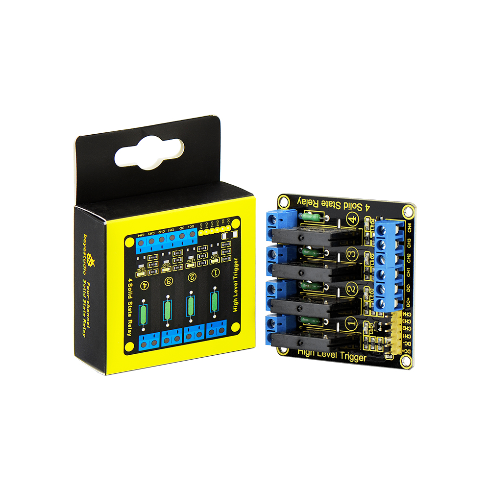Keyestudio 4 канала твердотельные реле модуль для Arduino