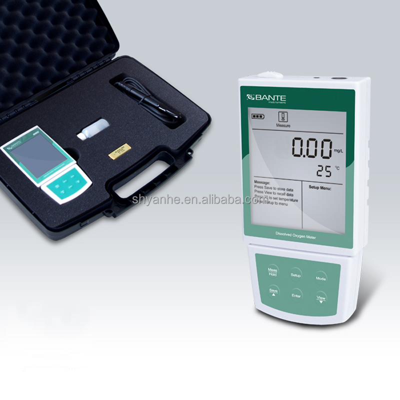 Bante820 цифровой портативный растворенный кислород метр для аквакультуры