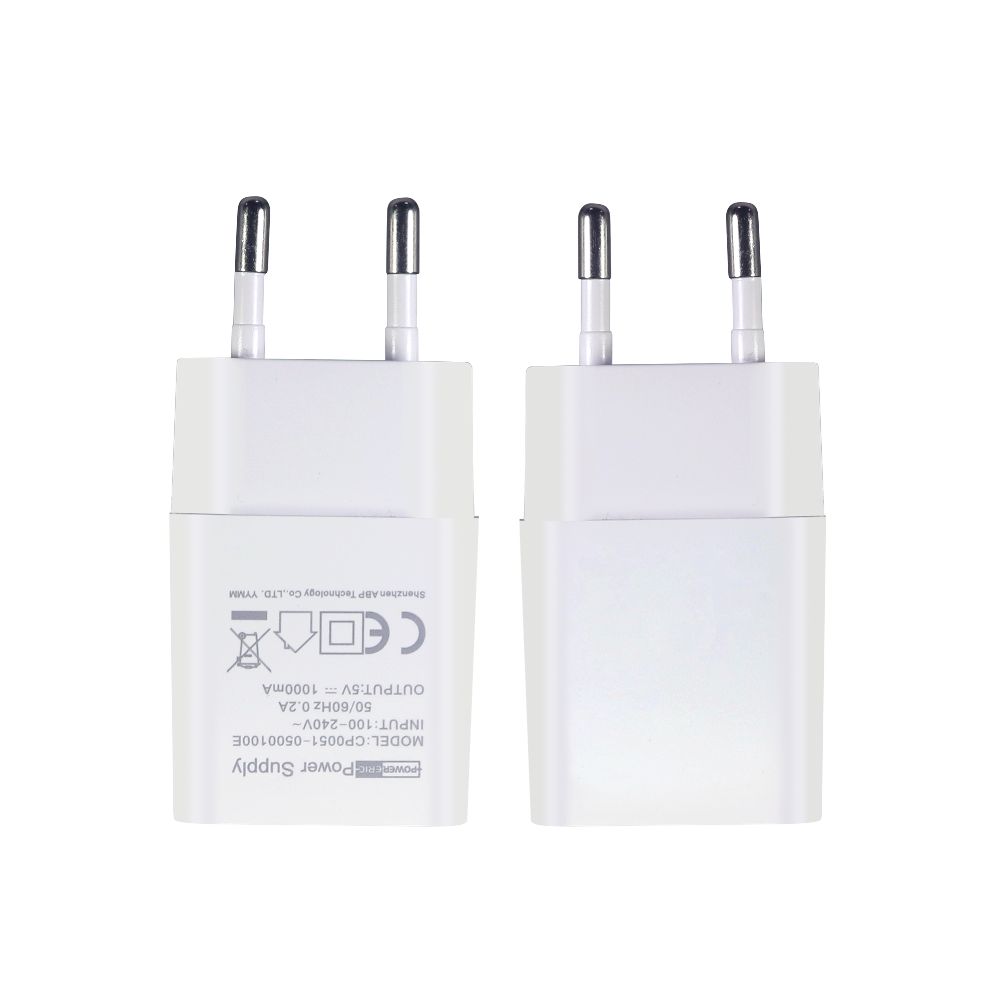 Белое Сетевое зарядное устройство 100-240 В 6 Вт 5V1A1.2A EMC CB PSE CE GS ETL RCM C-Tick