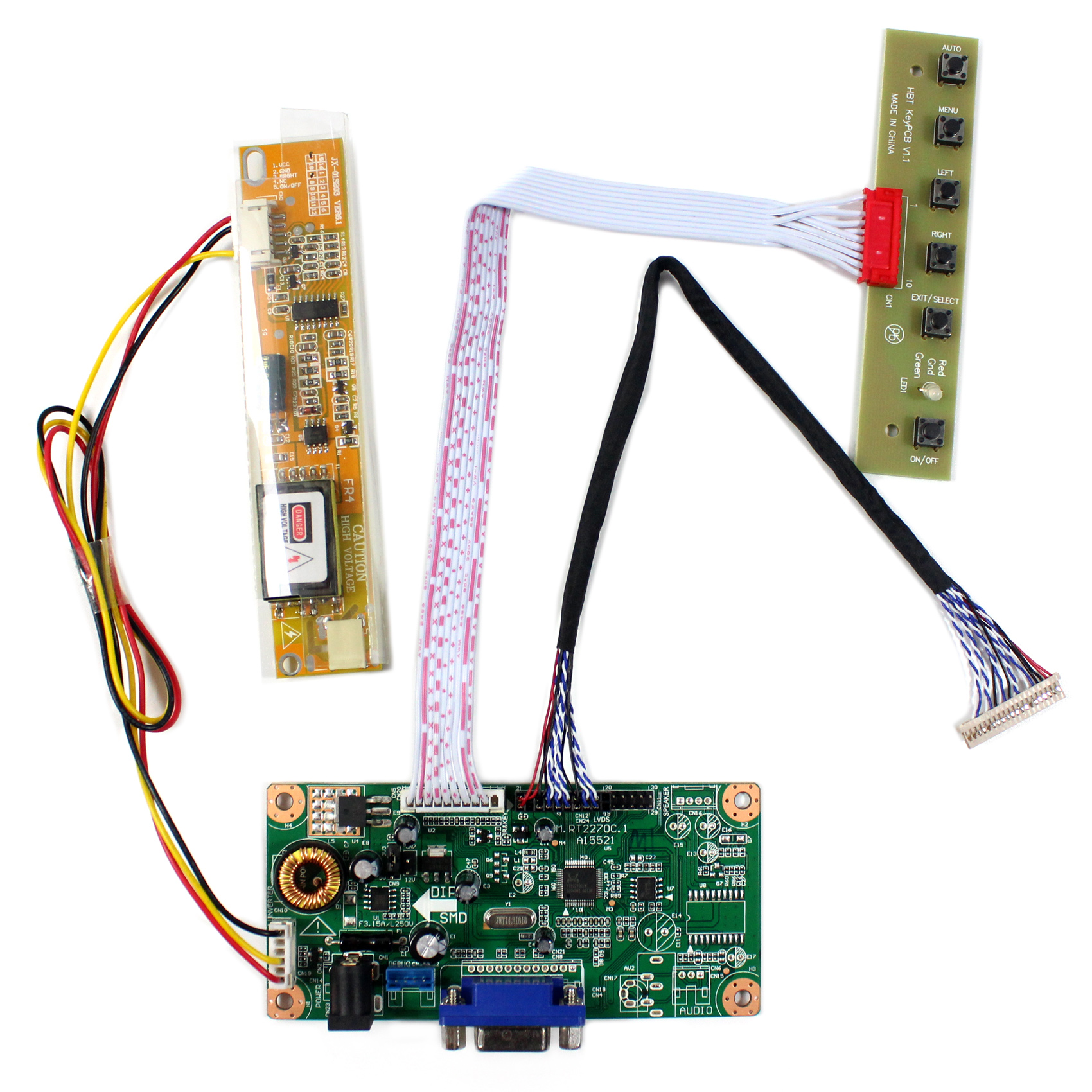 Плата контроллера VGA LCD работает для планшетов с ЖК-дисплеем диагональю 14,1 дюйма L141X1-1 1024x768