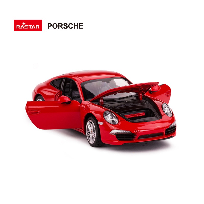 Лидер продаж, модель литая автомобиля RASTAR 1:24, Porsche 911, литая игрушка