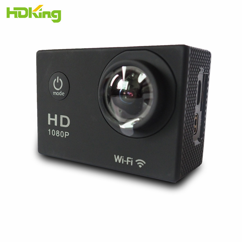 2,0 дюймов Sreen подводный Full HD Спорт WIFI P 1080 P Экшн-камера для шлема, велосипеда или автомобиля