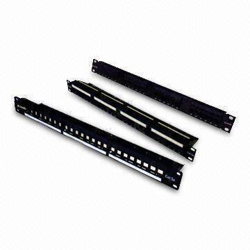 CAT5E /CAT6/CAT6A UTP/STP патч-панель 8/12/24 портов