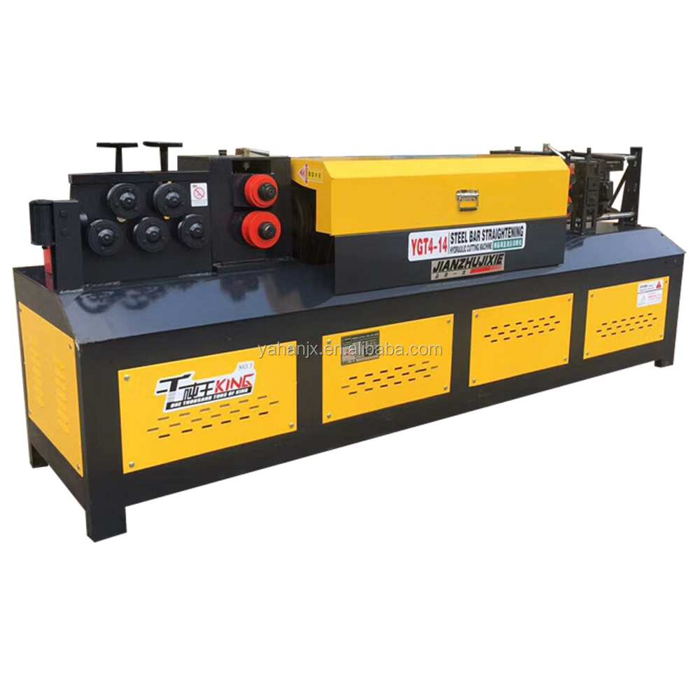 automatic rebar straightener and cutter steel bar straightening and cutting machine