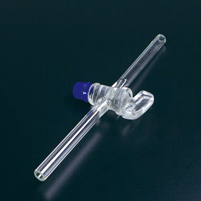 Кран прямо отверстие двусторонней PTFE/стекло